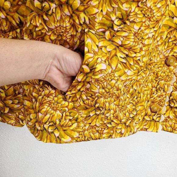 KIKA VARGAS X Target Quilted Scalloped Floral Boxy Jacket - Picture 9 of 14